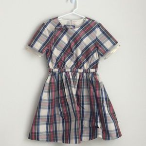 Crewcuts girls plaid dress